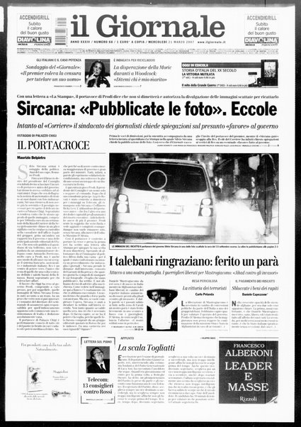 Il giornale : quotidiano del mattino